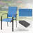 7 Piece Patio Expandable Table Dining Set, Outdoor Dining Table And Chairs Set For 4 To 8, 6 PVC-coated polyester Chairs, 1 Iron Expandable Dining Table, Patio Furniture Set For Deck, Backyard, Lawn, Poolside-109336122