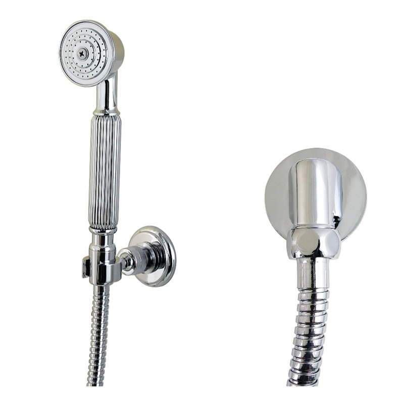 Ensemble de douche à main Kingston Kingston, Chrome poli