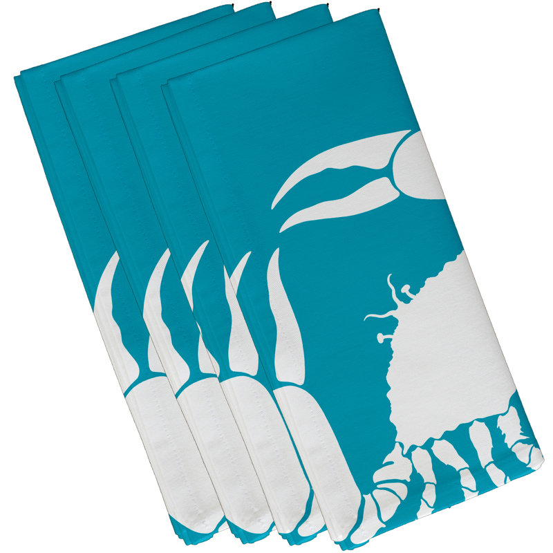 Ensemble de serviettes 4 pièces Marshallton, Turquoise