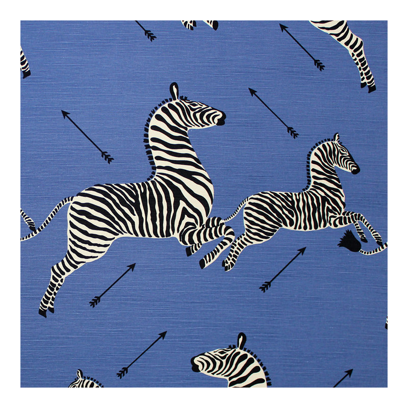 Zebras Fabric, Denim