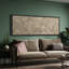 Art mural encadré de branches neutres en fleurs - Design floral d'inspiration asiatique pour la chambre à coucher ou le couloir-115165248-115165250