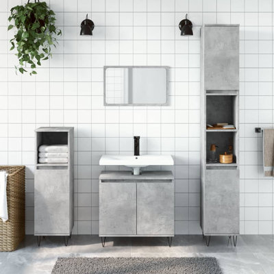 Obadiah Floor Mounted Bathroom Cabinet