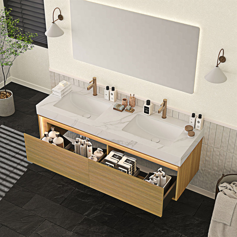 Floating Bathroom Vanity With Sinks