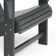 Outdoor Poly Adirondack Chair With Side Table And Ottoman 5-Piece Set