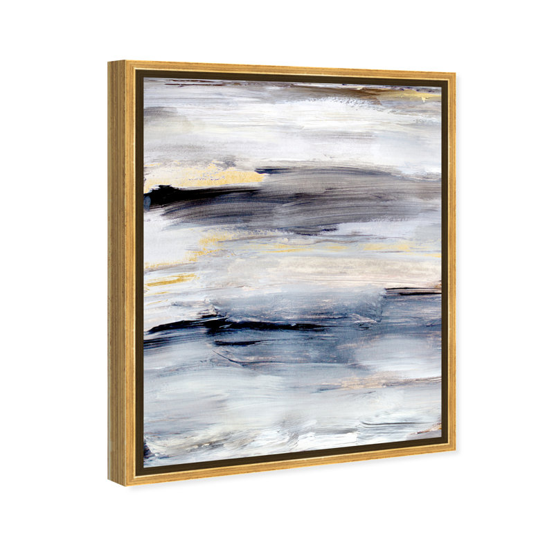 Pacific Waves Painting, Wrapped Canvas, 20" H x 16" W
