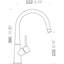 Conos High Pressure Single Lever Monobloc Tap