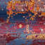 Tapis orange / bleu / mauve Lowndes-33339394