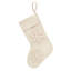 Tacked Snowflake Stocking