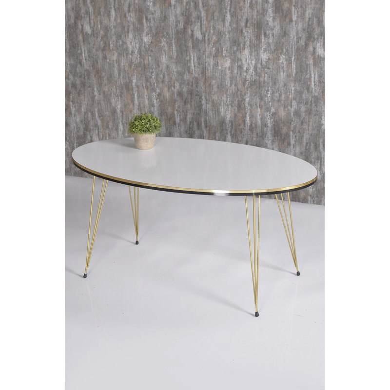 Luka Living Room Table Set, White