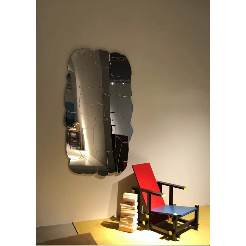 Rectangle Acrylic Mirror, Silver