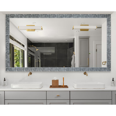 Thibault Wood Flat Mirror
