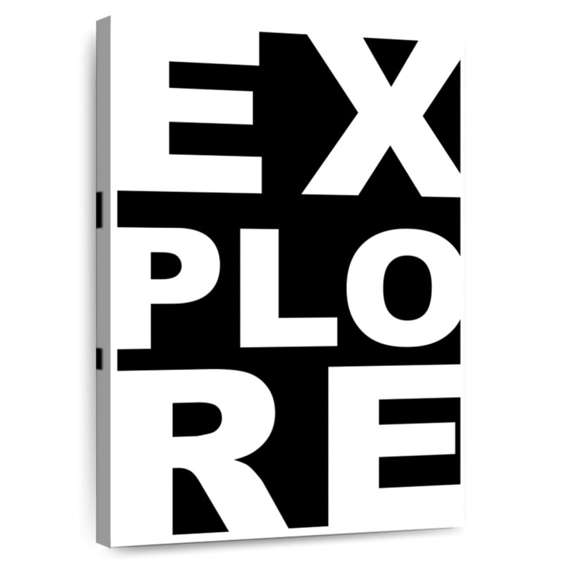 Tergel Explore Typography, 24" H x 16" W
