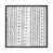 Toile encadrée de bois rustique foncé