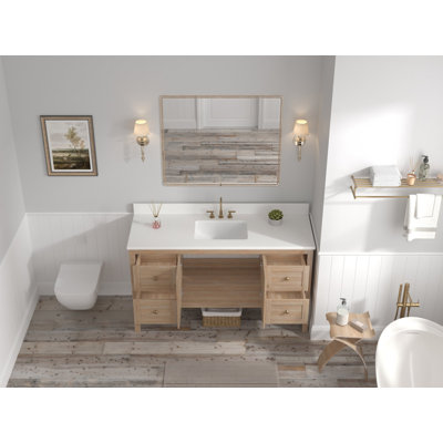 Ensemble de meuble-lavabo simple 60 po Sera