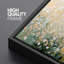 Art floral abstrait vert, images murales de salon, impression numérique sur toile giclée sur toile-111653243-111653244