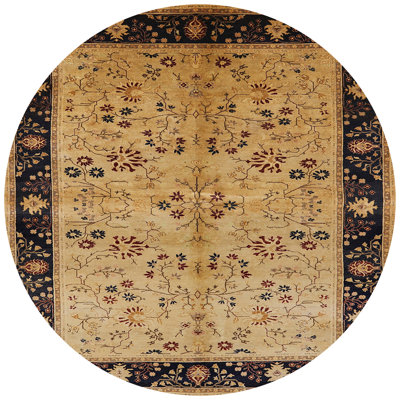 Tapis oriental noir / beige Oddger