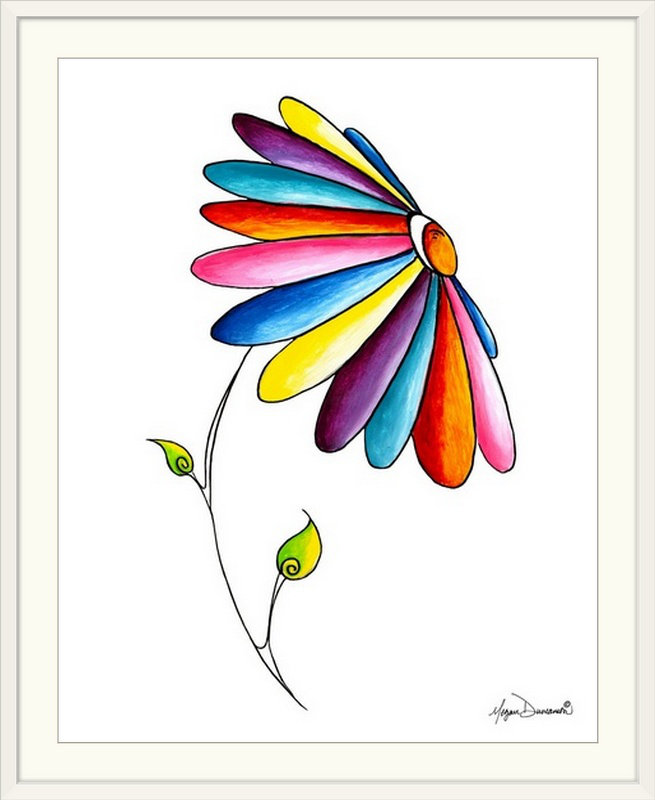 «Shavertor Simple Beauty» par Megan Duncanson - impression, Toile, H 14 po x l 11 po x P 1,25 po