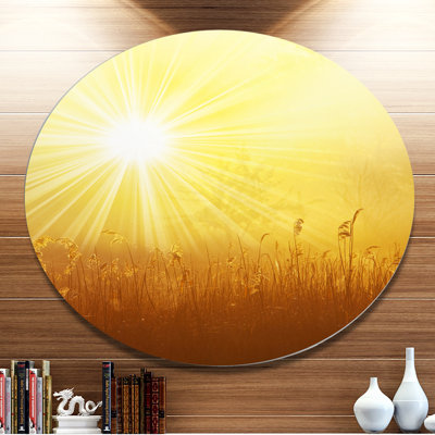 " Amazing Sunrise over Meadow " Print