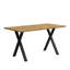 Metal Base Dining Table