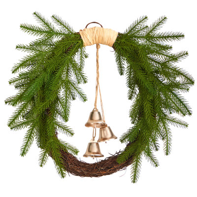 24'' Faux Pine Wreath