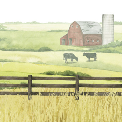 Sunlit Graze II by Grace Popp - Wrapped Canvas Painting
