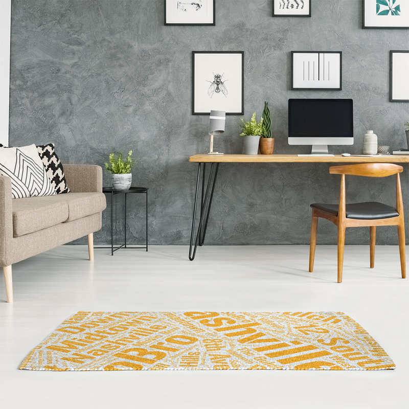 Chenille Indoor Rug, Rectangle 5' x 7'