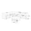 Canapé modulaire moderne avec rangement 6 pièces Modern