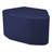Upholstered Petal Ottoman 18" Height-101545409