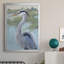 «Blue Heron Portrait I», toile encadrée de qualité supérieure - prête à être accrochée-1285845121-1215326407
