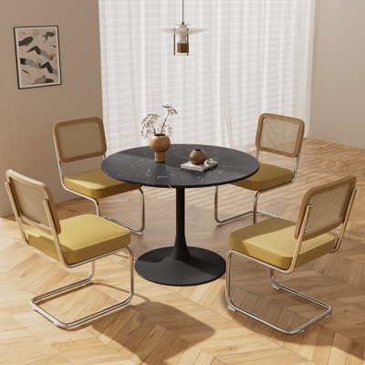 5 - Piece Pedestal Dining Table Set