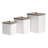 Metal Canister - Set of 3