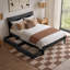 Lit plateforme avec tiroirs de rangement Phoenix-826397800-826397801