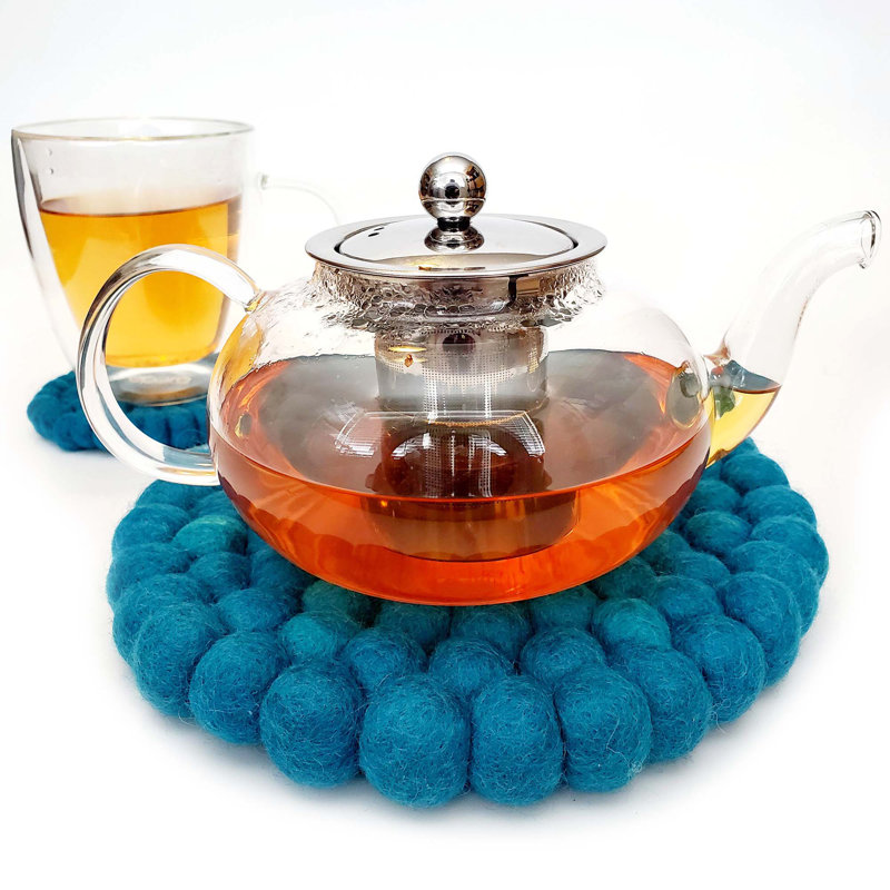 Ball Trivet, Bleu sarcelle