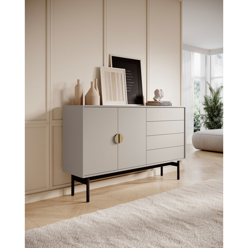 Antinisha 154cm Sideboard, Grey Beige