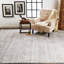Vivien Hand Knotted Wool Geometric Area Rug-189343144