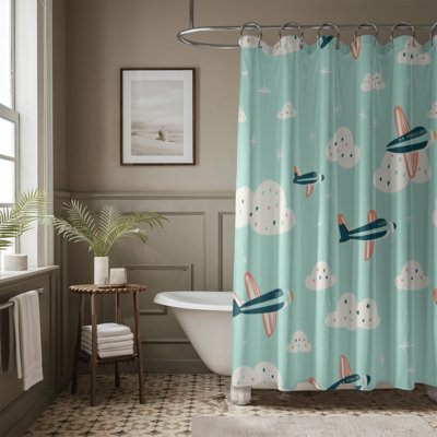 Rideau de douche Sky Style - Premium