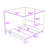  Metal Canopy Bed with Upholstered Headboard-1703354561-1703354564