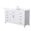 Beckett 60" Freestanding Single Bathroom Vanity with Quartz Top-1973926514-1973926515-1973926526