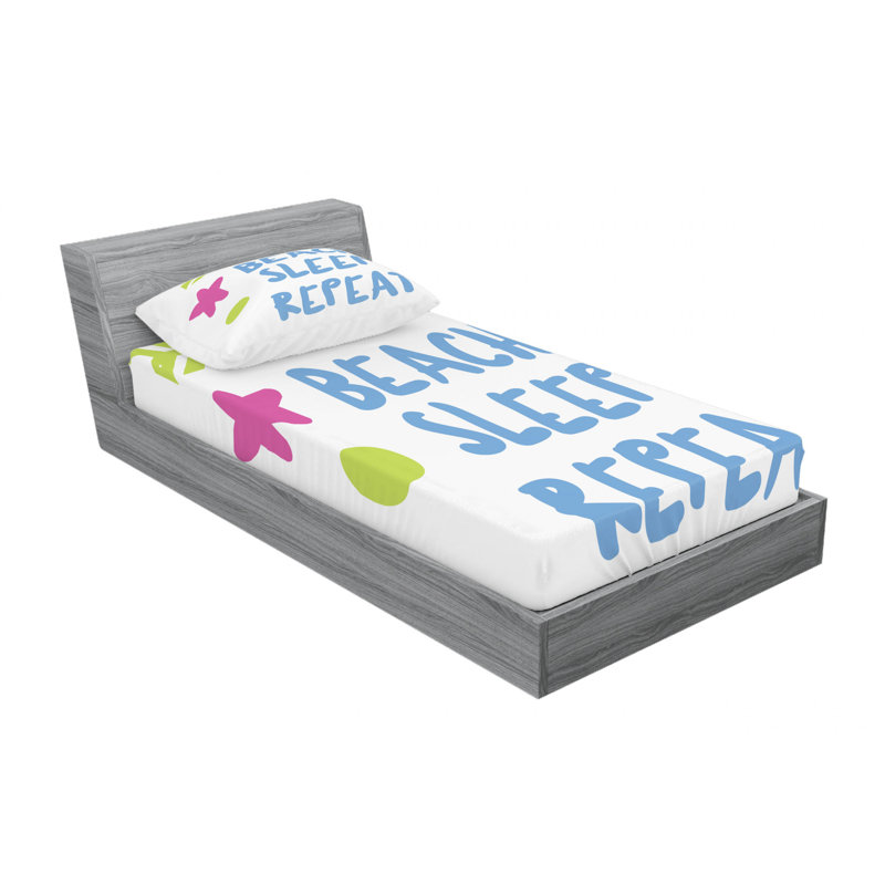 Microfiber Sheet Set, Twin XL Sheet Set with Fitted Sheet