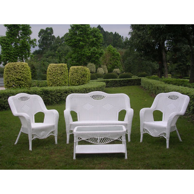 Hanish 4 - Person Patio Conversation Set