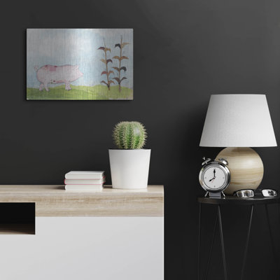 "On The Farm III" par Courtney Prahl sur métal