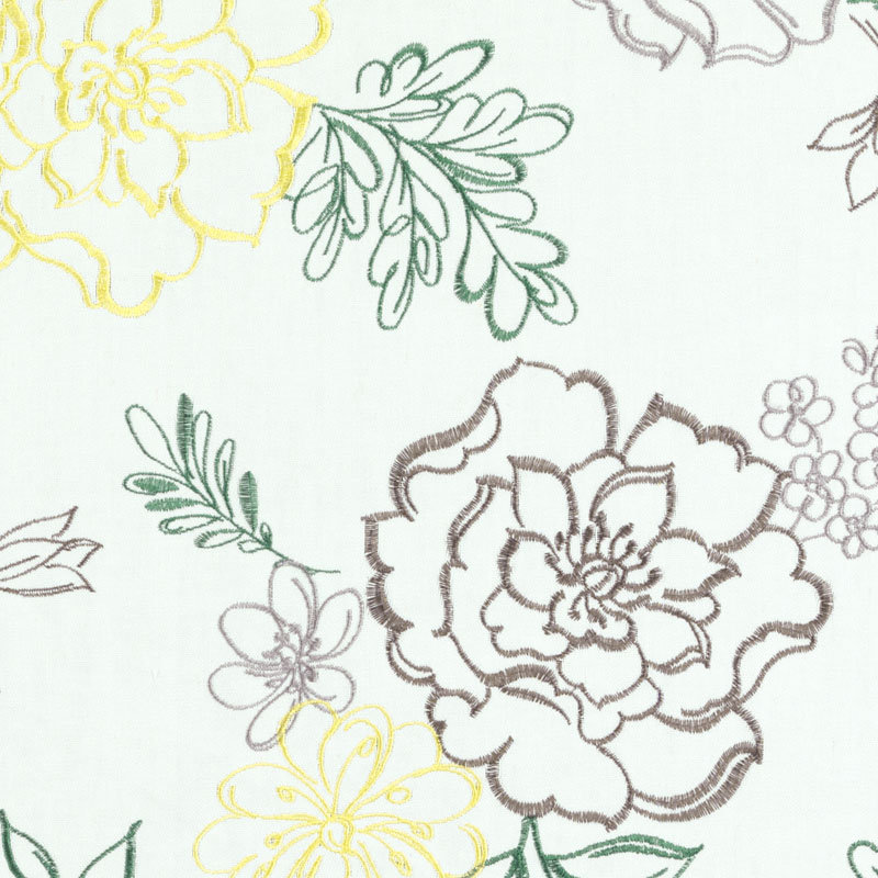 Tobi Fairley Prints and Wovens Elizabeth Fabric, Metal