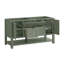 Breckenridge 59.88'' W Double Bathroom Vanity Base-645385190