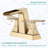 2-handle Bathroom Faucet with Drain Assembly-94264512