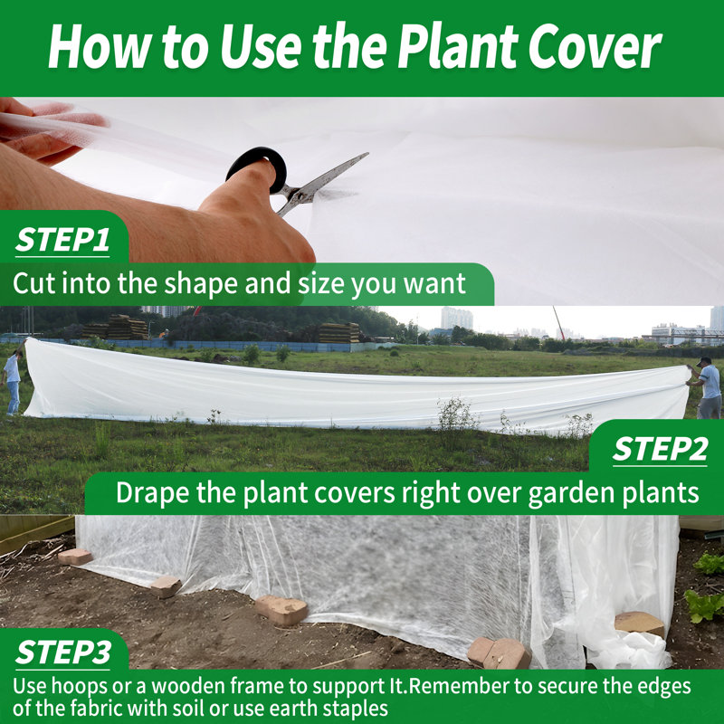 10x50Ft Plant Freeze Protection Cover
