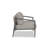 Delaine 56.5'' Wide Outdoor Loveseat with Sunbrella Cushions-70110001-70110011