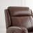 Louisa Genuine Leather Swivel Glider Power Recliner-101370428