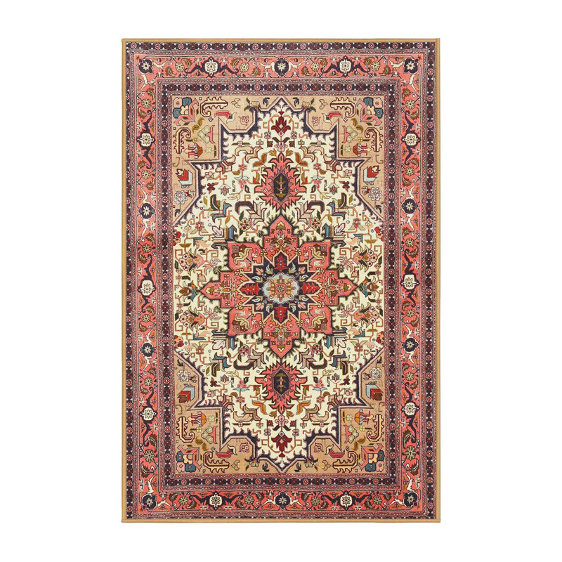 Wool Oriental Indoor Rug, Rectangle 5' x 8'