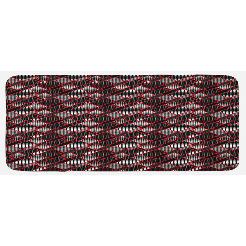 Modern & Contemporary Synthetic Kitchen Mat