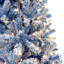 Sapin de Noël artificiel enneigé 6 pi avec branche